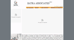 Desktop Screenshot of batraassociates.net